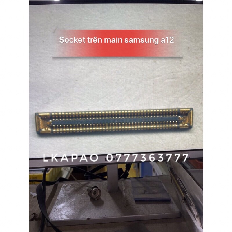 Socket main Samsung A12, M12, A02, A32, A52, A72... zin new