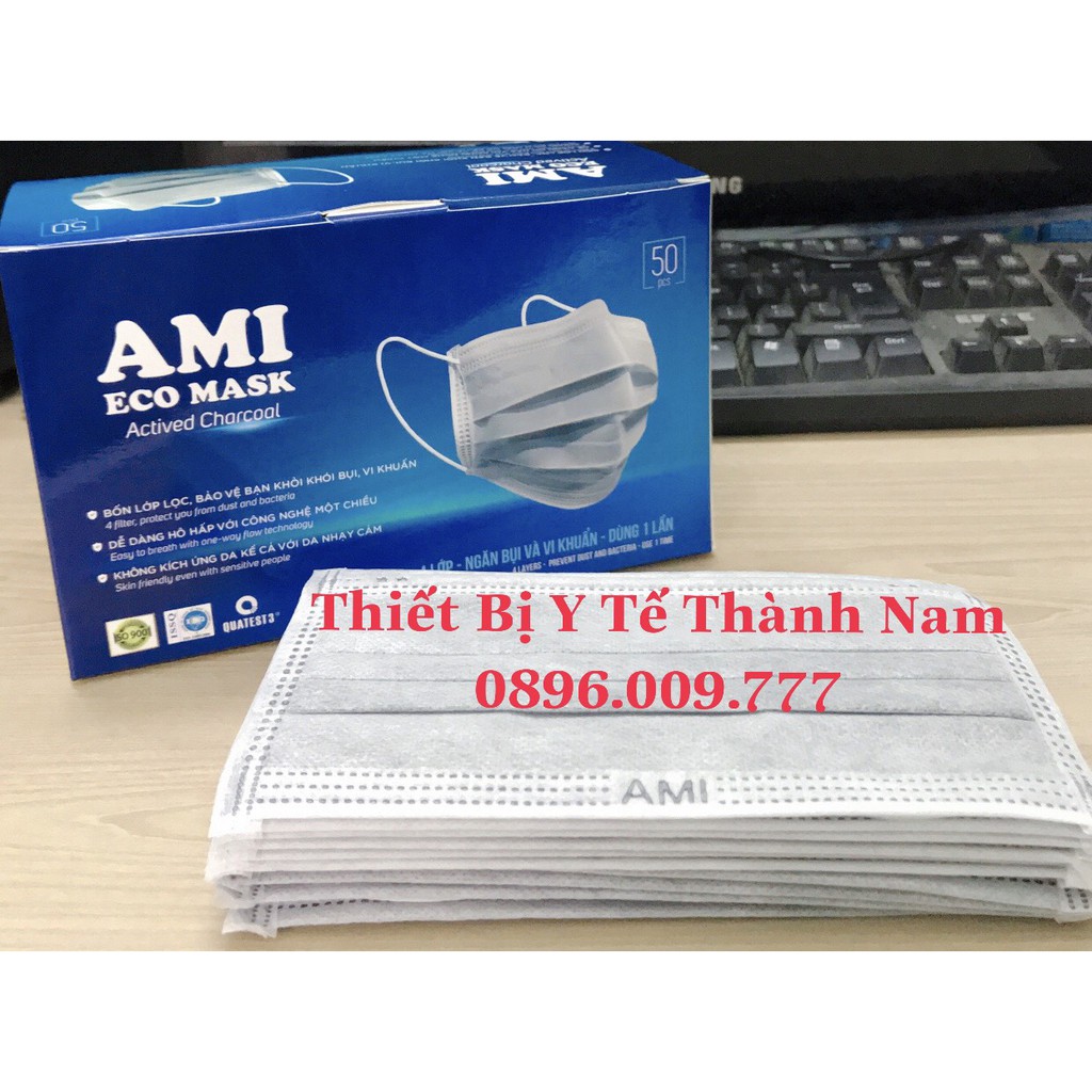 KHẨU TRANG Y TẾ 4 LỚP AMI