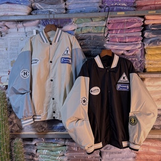 🌵 𝐓𝐡𝐞𝐔𝐥𝐳𝐳𝐚𝐧𝐠 🌵 CM Áo Khoác Bomber Dù 2 Lớp Phối Màu (Kèm Video, Hình Thật)