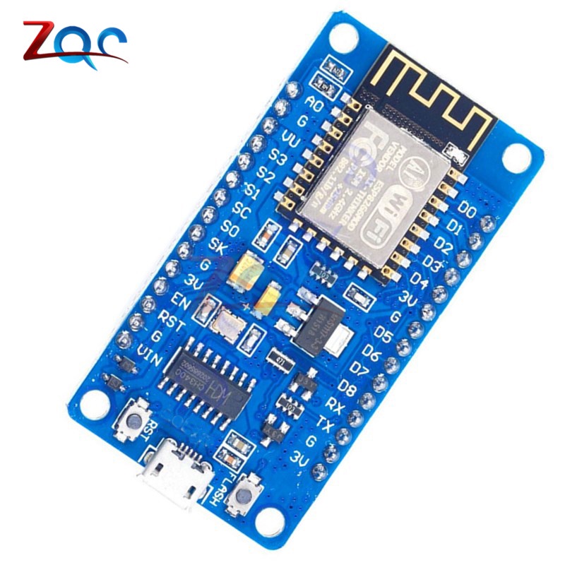 CH340G ESP8266 ESP-12E NodeMcu Wireless WIFI Module Network Development Board Micro USB IO Ports DC 4.5 -9V