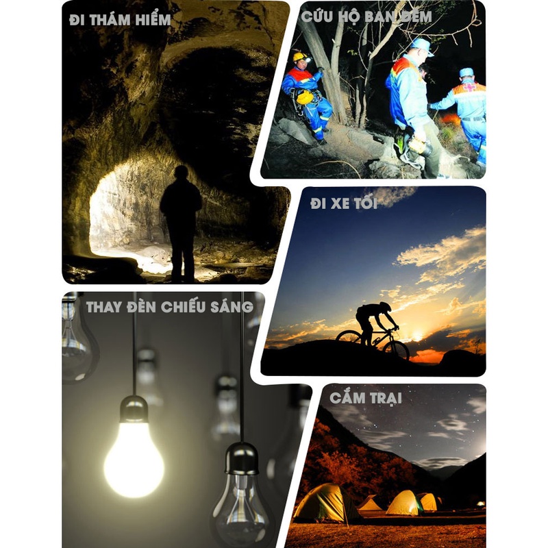 [MÃ ĐẸP ] Đèn Pin Siêu Sáng UltraFire Led Cree XML T6 Cao Cấp Hợp Kim Chống Nước Pin Có Thể Sạc Lại Full box[T6]