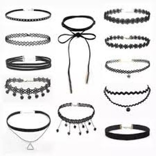 VÒNG CỔ CHOKER SÉT 12 DÂY
