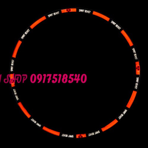 TEM SPIRIT BEAST PHẢN QUANG CHÍNH HÃNG DÁN OTO, XE MÁY ( MẪU L1)