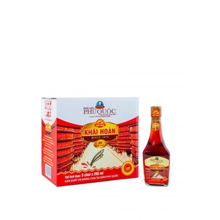 Nước mắm Phú Quốc Khải Hoàn 40 độ đạm chai thủy tinh