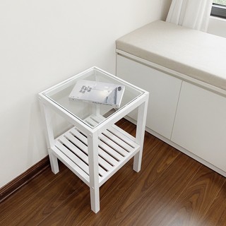 KỆ ĐẦU GIƯỜNG MẶT KÍNH - KỆ TAB ĐẦU GIƯỜNG MÀU TRẮNG