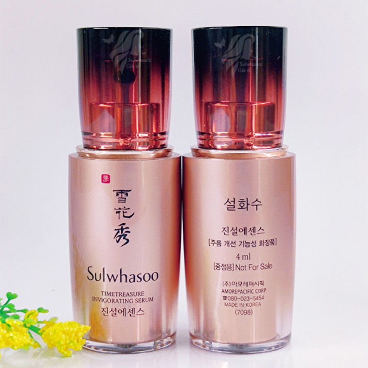 Tinh chất Sulwhasoo Timetreasure Invirovating Serum chống lão hoá thông đỏ 4ml | BigBuy360 - bigbuy360.vn