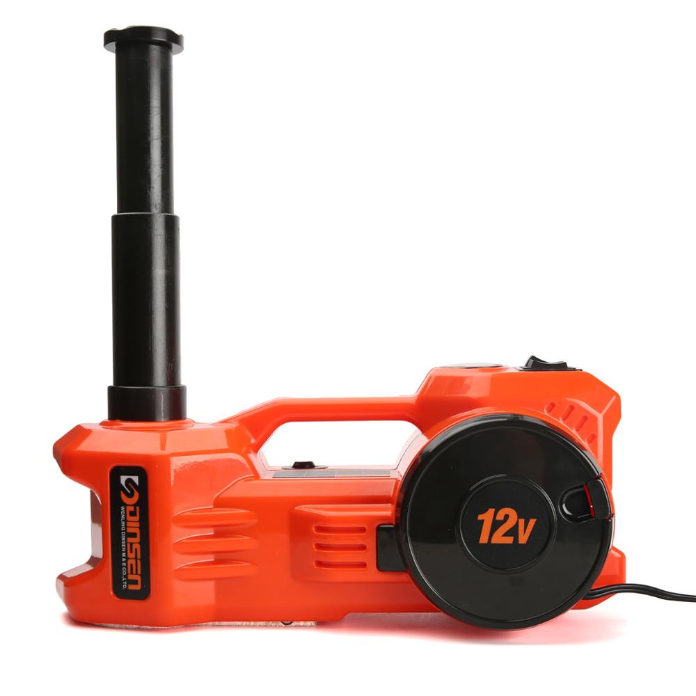 Bộ kích cứu hộ lốp xe 3-in-1 gồm kích nâng ô tô tích hợp bơm lốp và súng vặn ốc