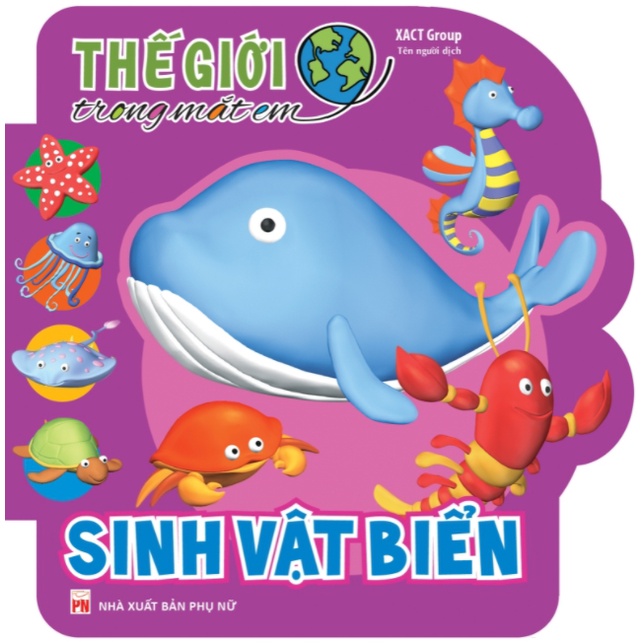 Sách - Thế Giới Trong Mắt Em - Sinh Vật Biển