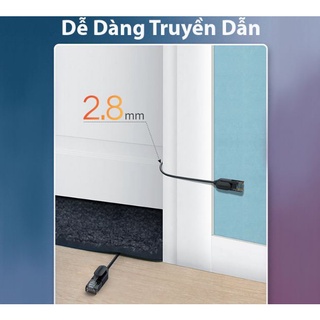 Cáp Mạng Cat6A Siêu Mỏng Ugreen  ( 5m 70654 , 10m 70656 )  (Hỗ trợ 10Gbps)