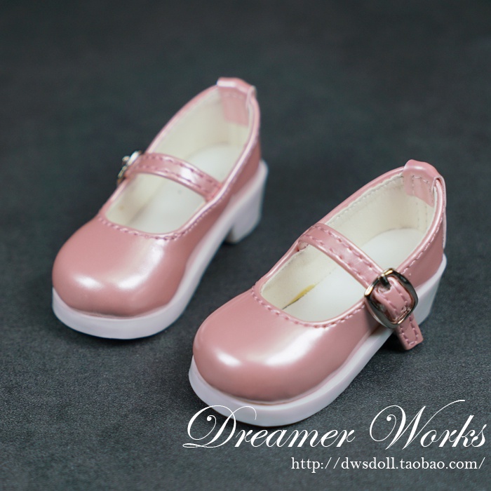 Giày Búp Bê bjd 1 / 6 1 / 4 1 / 3 Chất Liệu Da Cao Cấp Thời Trang