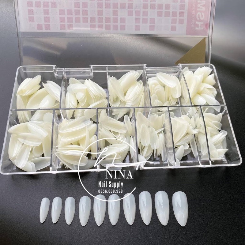 Móng úp trơn HSM đủ phom hàng chuẩn