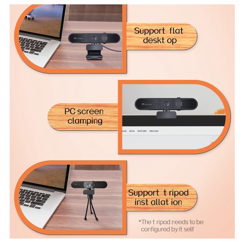 Camera Máy Tính C55A Usb 2k Hd 1.5m Tích Hợp Micro | WebRaoVat - webraovat.net.vn