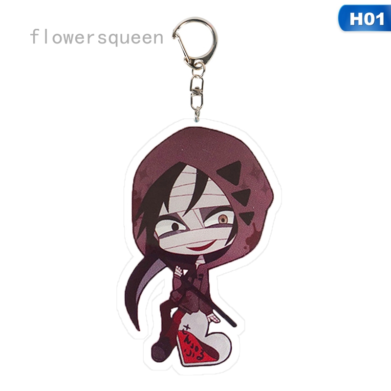 Angels of Death Zack Isaac Foster Anime Acrylic Key Ring Anime Bag Pendants