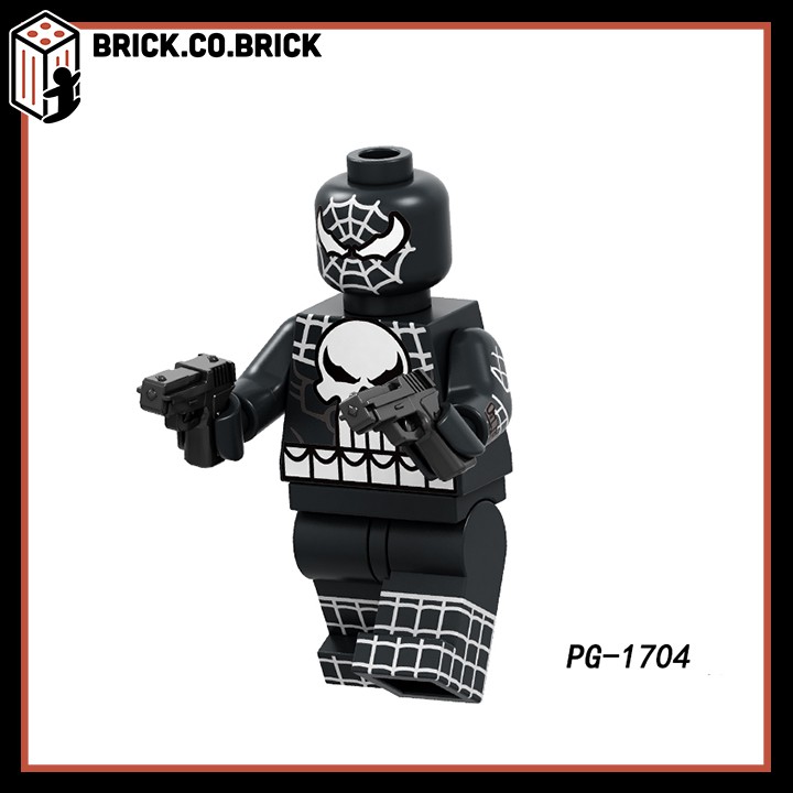 Xếp hình Mister 08 Thor Killer Frost Punisher Toxin Ghost Rider Robin Batman Lego Minifigures PG8194