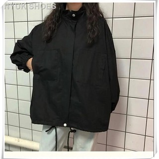 Áo Khoác Bóng Chày Dáng Rộng Phong Cách Hàn Quốc Dễ Phối Đồ