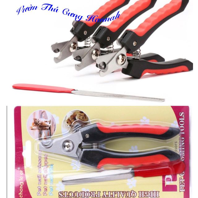 BỘ KỀM CẮT MÓNG CHÓ MÈO + DŨA