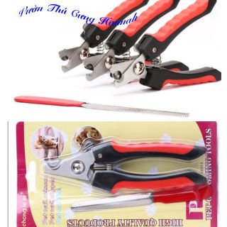 BỘ KỀM CẮT MÓNG CHÓ MÈO + DŨA