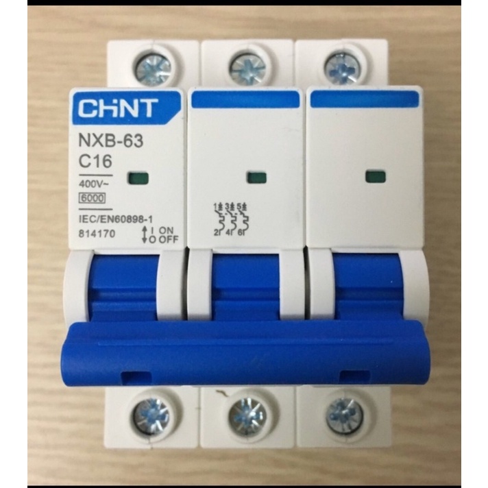 CB CHINT 3pha 10A đến 32A