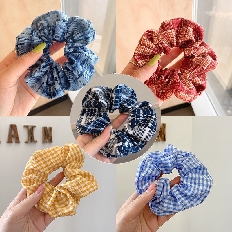 Dây Cột Tóc Đuôi Ngựa Nhiều Màu Sắc Thời Trang Phong Cách Hàn Quốc