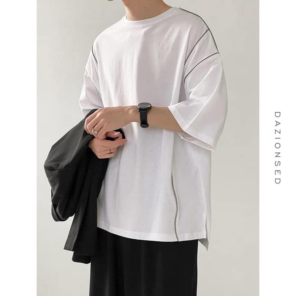 [Mã SKAMSALE07 giảm 10% TỐI ĐA 100K đơn150K] Áo phông oversize Line, JACKLANE, Áo cộc tay Unisex Jack Lane
