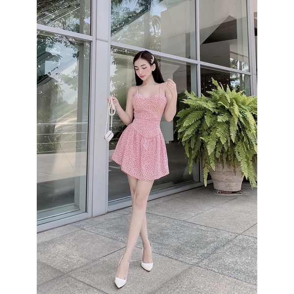 Đầm hoạ tiết baby love yoona