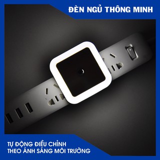 Đèn ngủ cảm biến ánh sáng tự động tắt mở