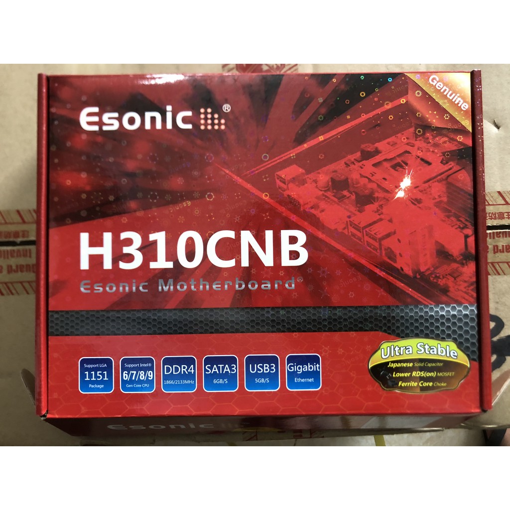 Bo mạch chủ Main H310 Esonic bảo hành chính hãng 36 tháng