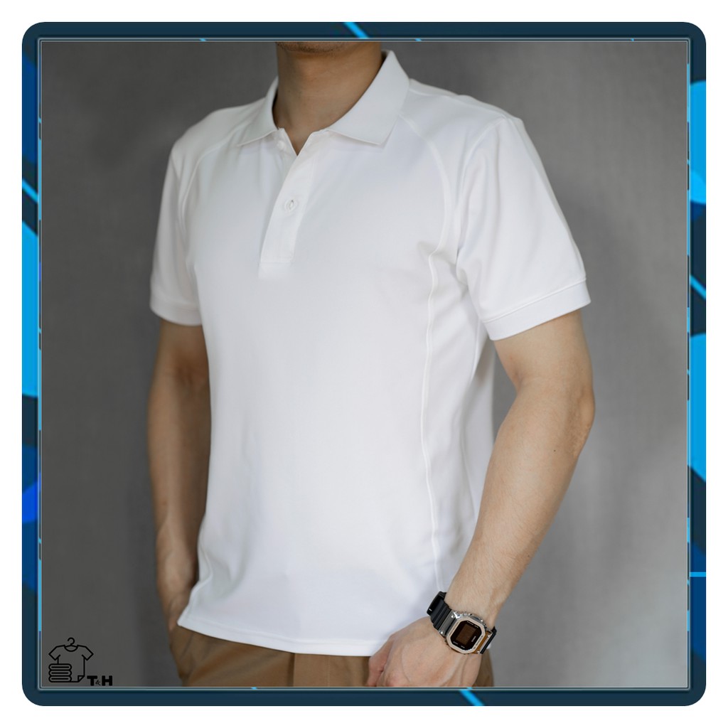 Áo thun nam POLO trơn có cổ vải cá sấu cao cấp siêu thoáng mát, khử mùi cơ thể [Giảm giá 50%]