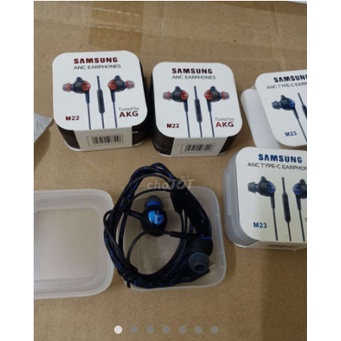 Tai Nghe Siêu Bass Cho SAMSUNG AKG SAMSUNG M22 Jack 3.5 Nhiều Màu Sắc - BẢO HÀNH ĐỔI MỚI