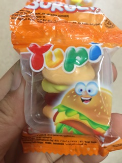 Kẹo dẻo Yupi Burger 20 viên
