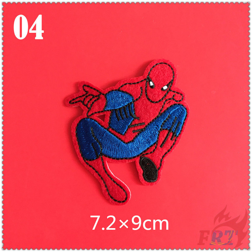 Miếng dán ủi thêu hình người nhện series 03 độc đáo