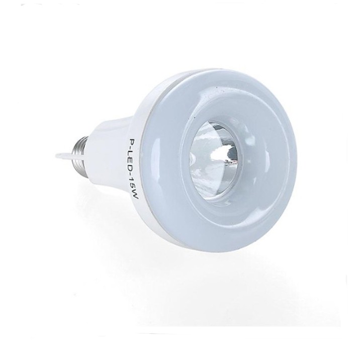 Bóng đèn LED tích điện 15W kết hợp đèn pin - Combo 2 bóng