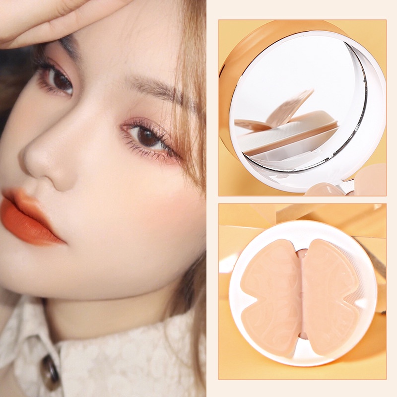 Butterfly Air Cushion Moisturizing Beauty BB Cream Isolation Concealer Makeup 30ML