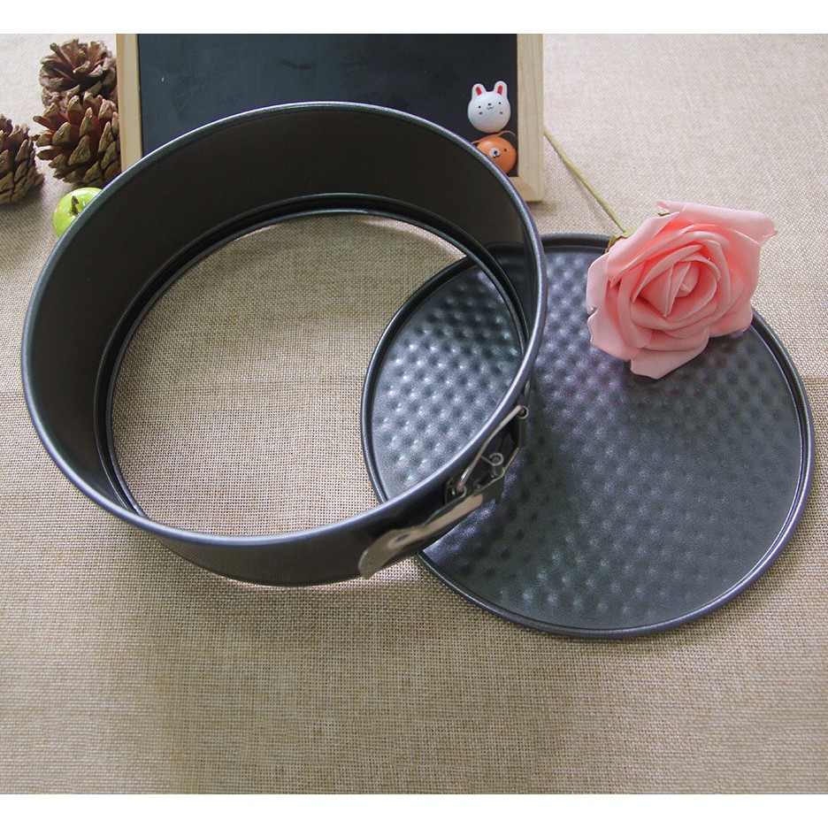 Khuôn Springform 8 inch (khoảng 20cm)⚡ HÀNG LOẠI 1 ⚡ khuôn làm bánh chất liệu chống dính