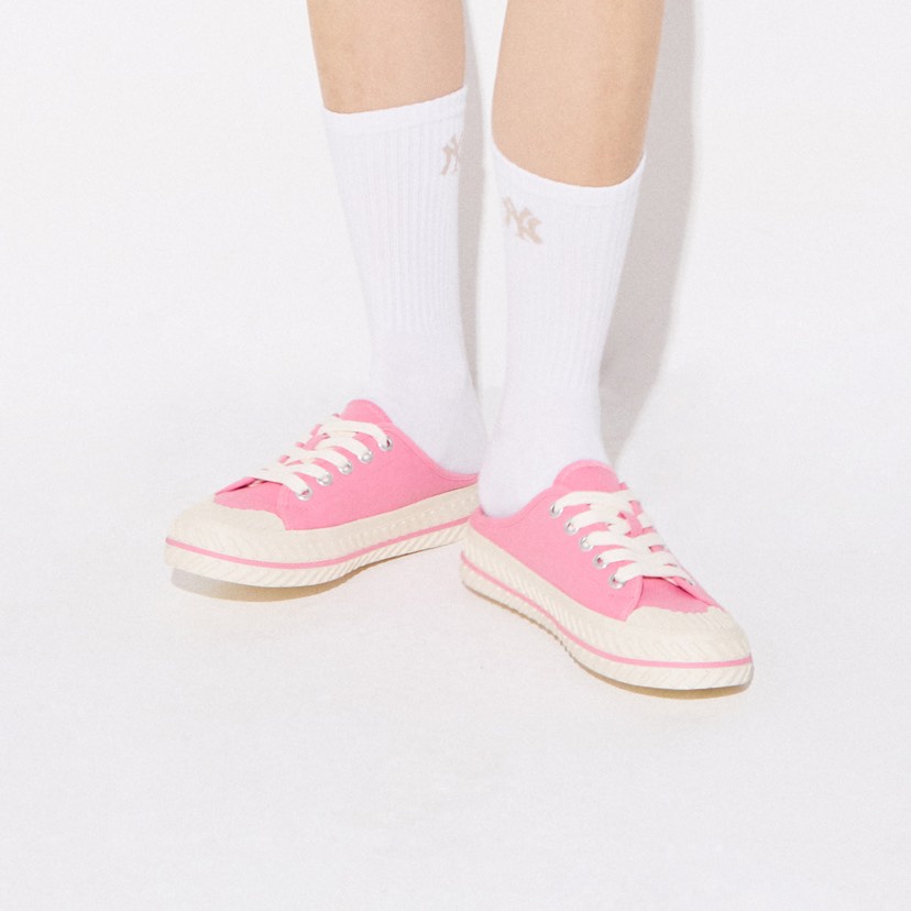 [CHÍNH HÃNG] GIÀY MLB MULE *ĐẠP GÓT* - *HỒNG/PINK* - 2022**