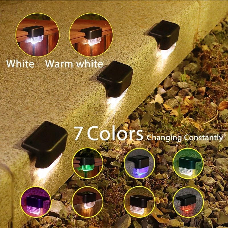 Đèn LED Năng Lượng Mặt Trời Chống Thấm Nước Gắn Cầu Thang/ Cầu Thang Chất Lượng Cao