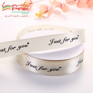 Ruy băng lụa Just for you bản 2,5cm dài 45m