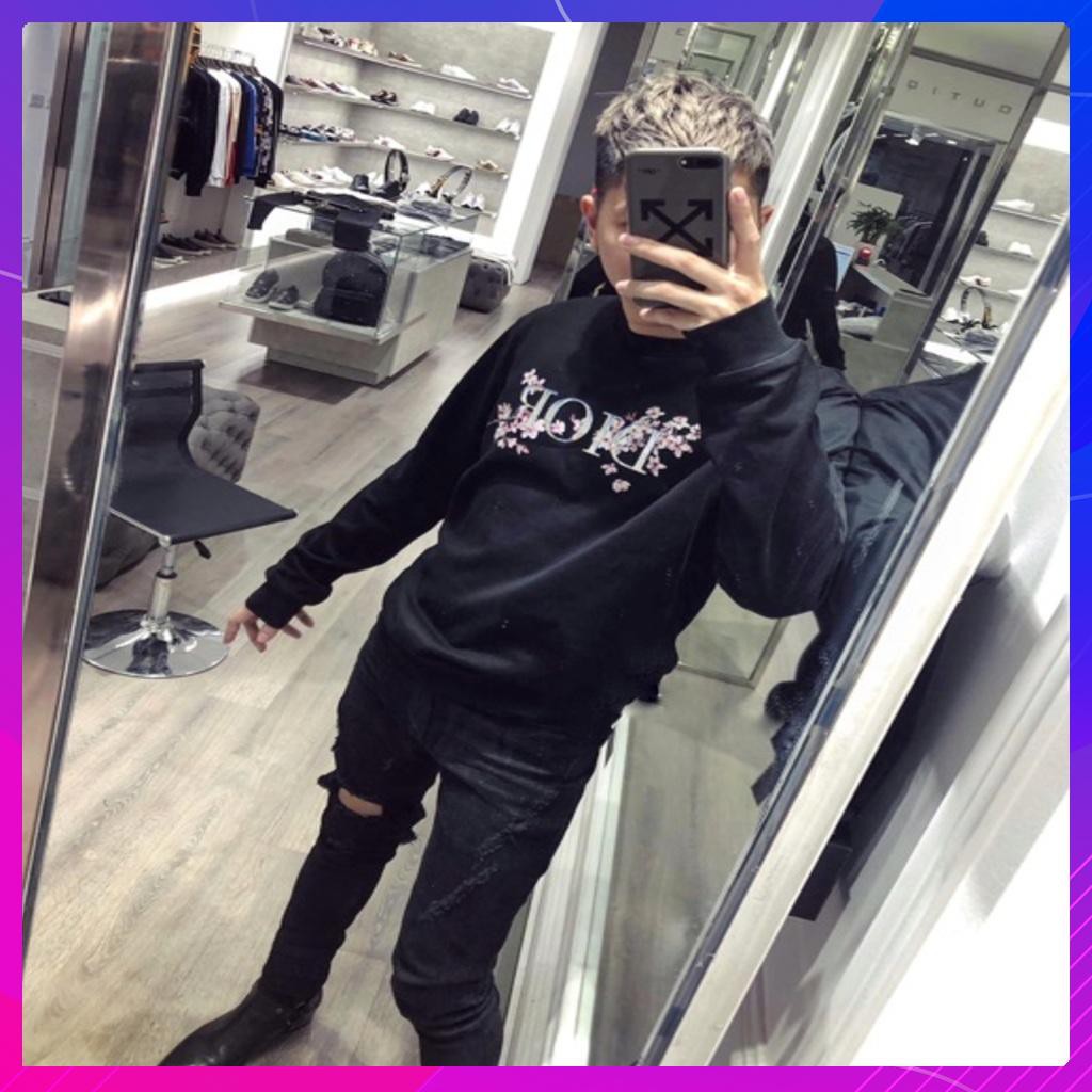 ÁO NỈ DO HOA ĐÀO ĐNGR