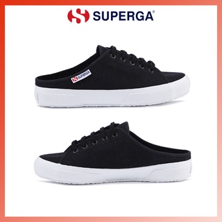 Giày đạp gót superga 2401 nude mule black s4111qwaiy