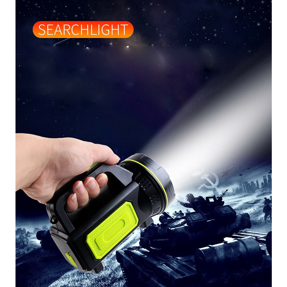 Đèn Pin Cầm Tay Siêu Sáng 100000lm 500m
