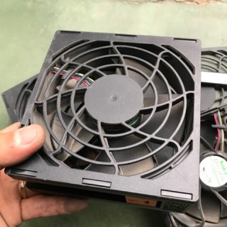 Quạt server hp nidec 12v 1.6A-1.8A , vuông 12cm có khung nhựa bảo vệ