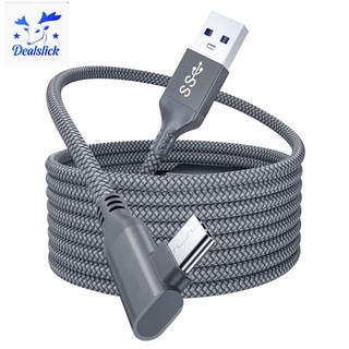 Dây cáp sạc và truyền dữ liệu usb 3.0 type c sang usb-a dài 5m cho oculus quest 2 link