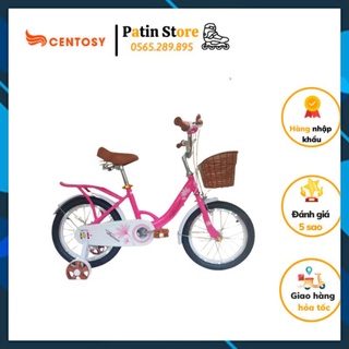 Xe đạp trẻ em Weilaixi Lovely 3 màu, xe đạp thiết kế 2 bánh phụ cho bé mới tập đi
