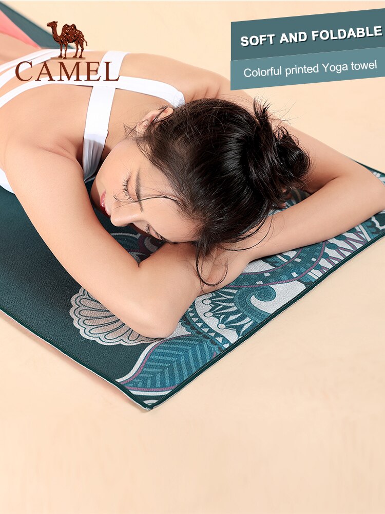 Khăn Tập Yoga CAMEL Thấm Hút Mồ Hôi Chống Trượt