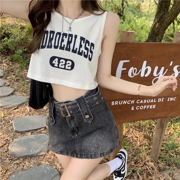 Áo Thun Thể Thao Không Tay Phong Cách Âu Mỹ Thời Trang Mùa Hè Hàng Mới Dành Cho Bạn Nữ