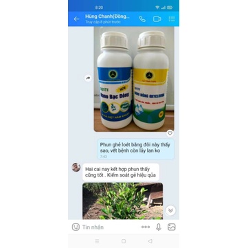 Nano bạc đồng+đồng oxyclorua