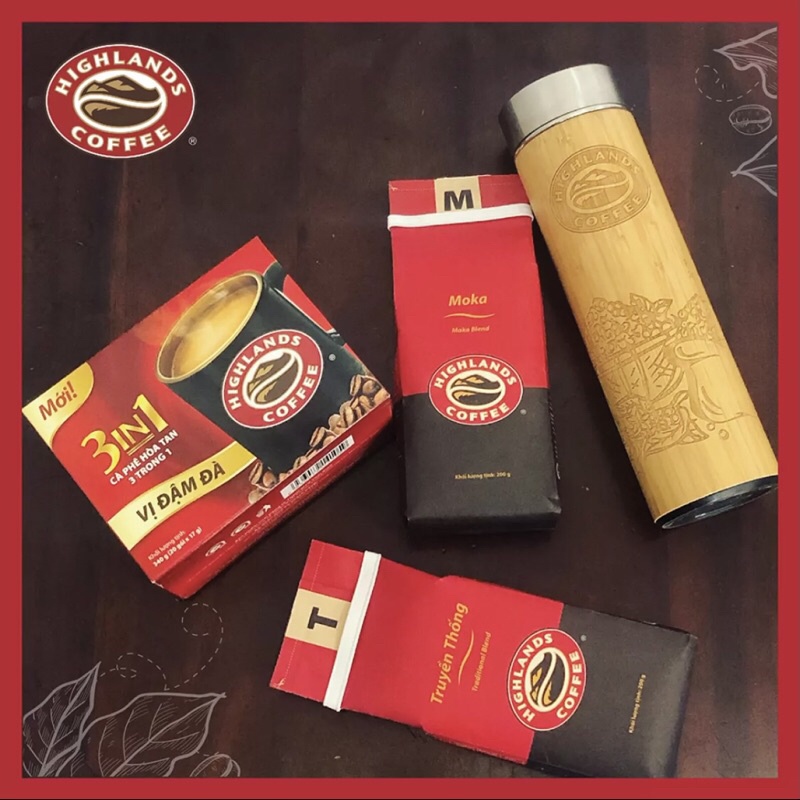 (có sẵn) cà phê rang xay highland coffee Moka / Culi 200g | BigBuy360 - bigbuy360.vn