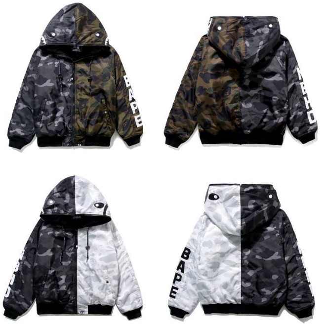 2021 New Autumn/Winter Bape NBHD Camouflage Hoodie Sweater Men Women down jacket | BigBuy360 - bigbuy360.vn