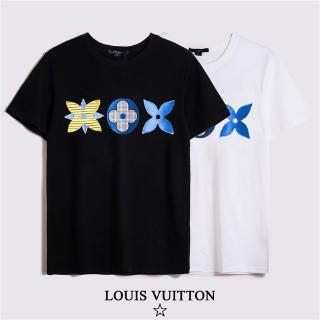 Áo Thun Tay Ngắn Louis Vuitton Thời Trang Cho Cặp Đôi