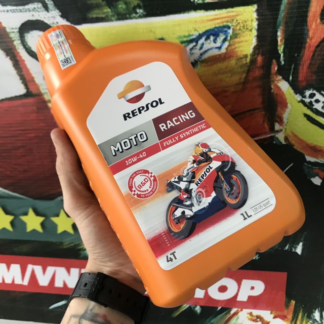 Nhớt Repsol Racing 4T 10W40 Full Tổng Hợp Chính Hãng